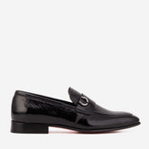 The Blackwell Black Patent Bit Loafer Shoe