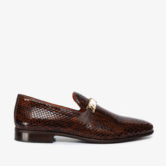 The King Tan Bit Dress Loafer Shoe