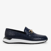 The Padova Navy Blue Leather Sneaker