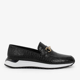 The Padova Black Leather Sneaker
