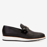 The Legacy Black Leather Casual Loafer Shoe