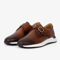 The Torino Tan Leather Sneaker