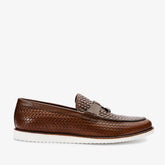 The Sperry Tan Leather Tassel Loafer Shoe