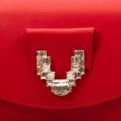 The Love Red Leather Handbag
