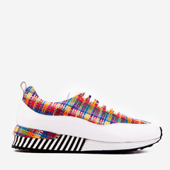 The Valencia White Leather Sneaker
