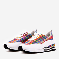 The Valencia White Leather Sneaker