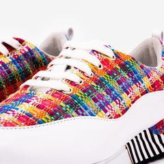 The Valencia White Leather Sneaker
