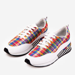 The Valencia White Leather Sneaker