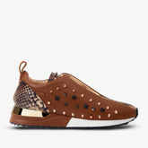 The Infanta Tan Spike Leather Sneaker Limited Edition