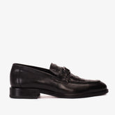 Amsterdam Black Bit Loafer Shoe