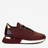 The Majesty Burgundy Leather Sneaker