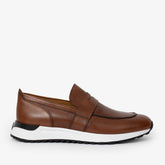 The Lara Tan Leather Sneaker