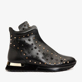 The Infanta High-Top Black Spike Leather Sneaker Limited Edition