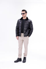 The Valtina Black Shearling Jacket