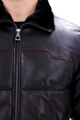 The Valtina Black Shearling Jacket