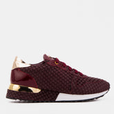The Scarlet Burgundy Leather Sneaker