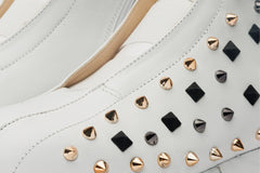 The Infanta High-Top White Spike Leather Sneaker Limited Edition