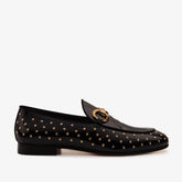 The Jupiter Shoe Black Spike Leather Bit Dress Loafer Limited Edition Shoe