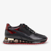 The Rialto Black Red Patent Leather Sneaker