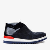 The Kagan Navy Blue Wingtip Chukka Sneaker Boot