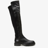 The Harmony Belle Black Leather Knee High Boot