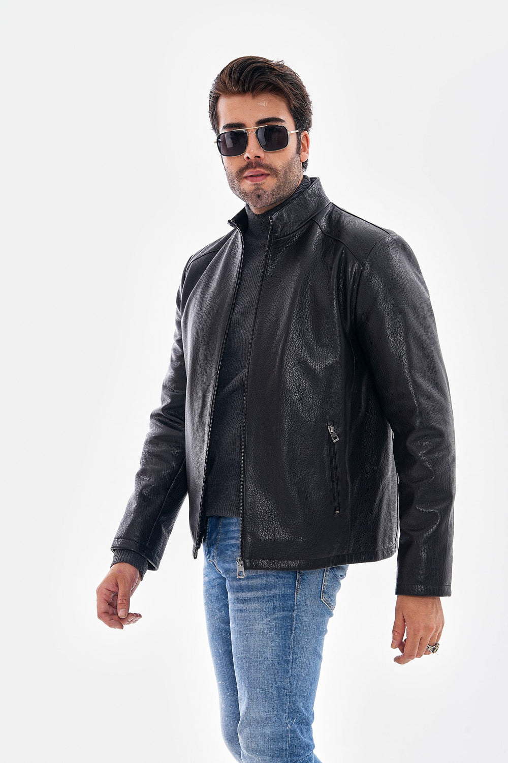 The Varden Black Leather Jacket