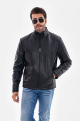 The Varden Black Leather Jacket