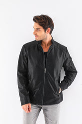 The Varden Black Leather Jacket