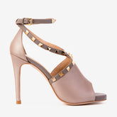 The Ribnica Beige Leather Ankle Strap Sandal