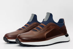 The Sonoma Tan Leather Sneaker