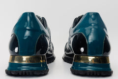 The Milano Snk Green Leather Sneaker