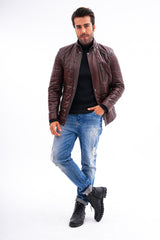 The Modena Quilted Leather Jacket