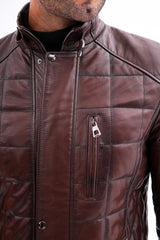 The Modena Quilted Leather Jacket