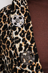 The Odessa Leopard Leather Jacket