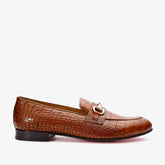 The Monaco Tan Leather Shoe Bit Loafer
