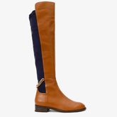 The Tallin Tan Leather Knee High Boot
