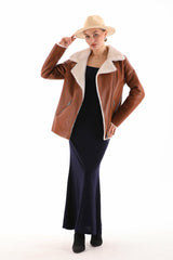 The Prague Tan Leather Jacket