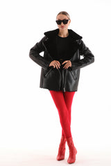 The Prague Black Leather Jacket