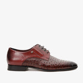 The Porto Alegre Burgundy Leather Derby Shoe