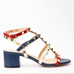 The Nejapa Multicolor Multi Strap Leather Sandal