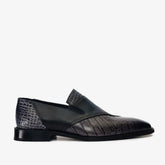 The Mississippi Black Leather Loafer Shoe