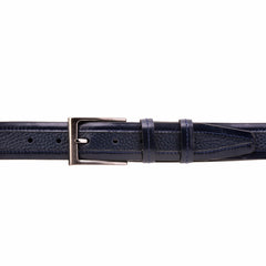 The Everest Rockwell Navy Blue Leather Belt