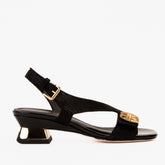 The Iconic Black Leather Sandal