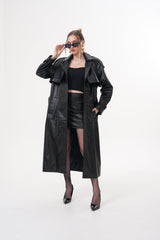 The Raven Black Leather Jacket