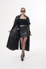 The Raven Black Leather Jacket