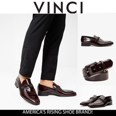 The Dodoma Burgundy Patent Leather Loafer Shoe