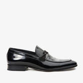 The Dodoma Black Patent Leather Loafer Shoe