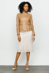 The Olmetti Tan Leather Jacket