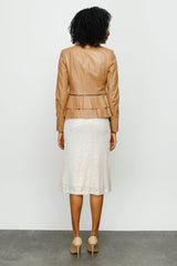 The Olmetti Tan Leather Jacket