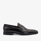 The Bangkok Black Penny Loafer Shoe